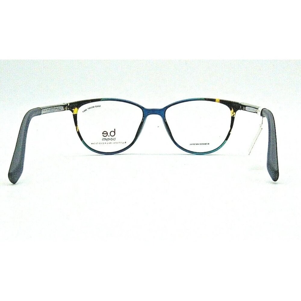 Be Bio Eyes Iris Biobased Blue & Tortoise Eyeglasses Frame Size 52-16-140 - Sust - Picture 4 of 5